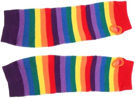 Velvet Fingerless Arm Warmers for Women and Kids