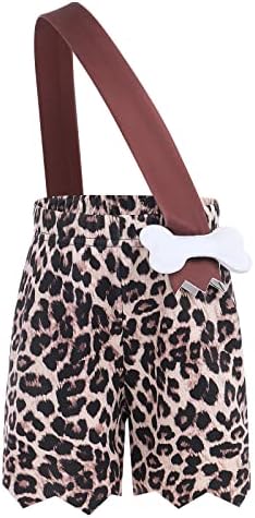 IDOPIP Kids Baby Caveman Cavegirl Costume Set for Halloween