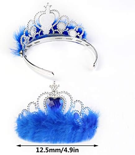 10Pcs Princess Tutu Dress and Tiara Accessories for Costume Parties