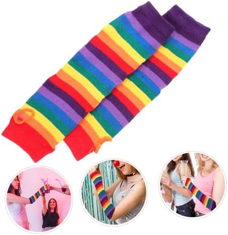 Velvet Fingerless Arm Warmers for Women and Kids