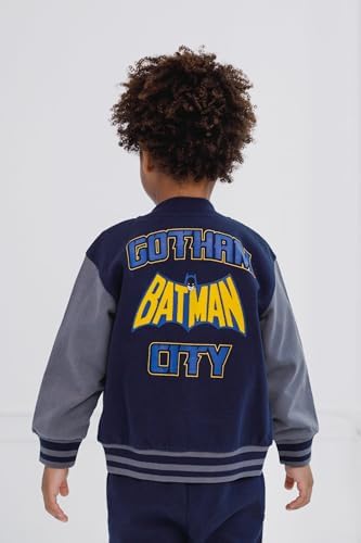DC Comics Fleece Bomber Jacket and Jogger Pants Kids Set