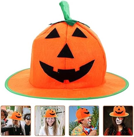 LUOZZY Pumpkin Hat for Halloween Cosplay