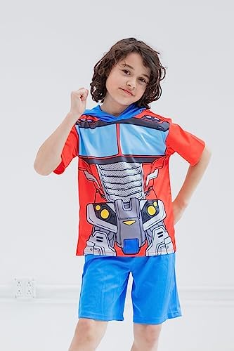 Transformers Bumblebee Mesh T-Shirt and Shorts for Kids