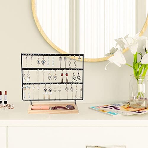 Sovia Earring Organizer 3-Tier 75 Holes Storage Stand