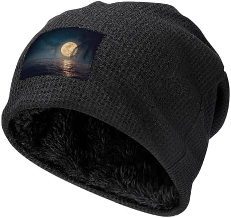 bttllke Unisex Fleece Lined Winter Beanie Hat 1