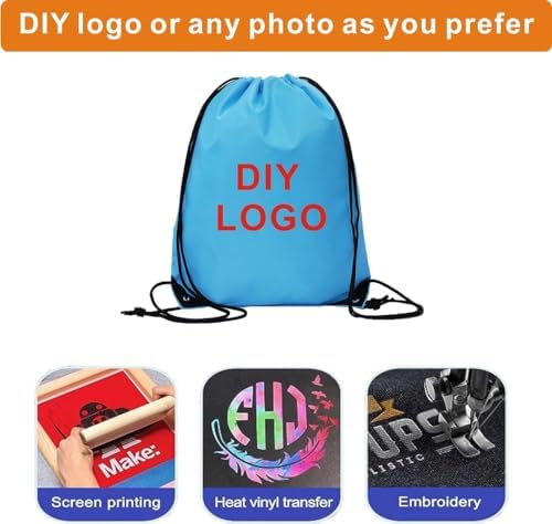 Bulk Drawstring Backpacks 30 Pack Gym Sports Bags for Travel and More