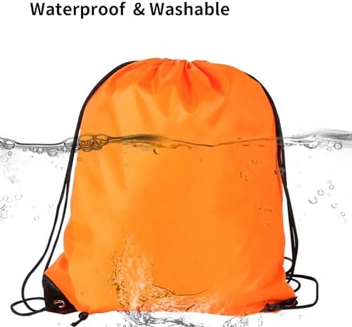 ORSDOM Drawstring Backpack 10 Pack for Sports and Travel
