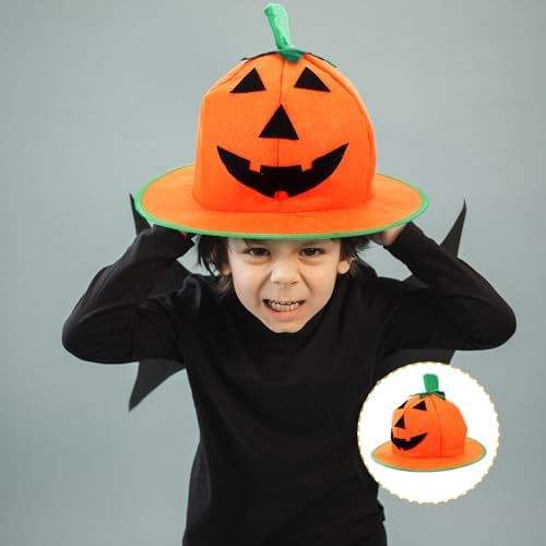 LUOZZY Pumpkin Hat for Halloween Cosplay