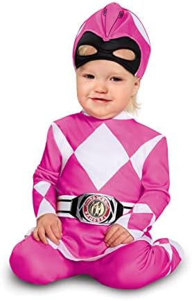 Disguise Pink Ranger Baby Girl Costume 12-18 Months
