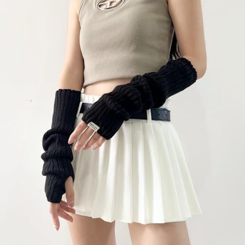 DUNKOING Y2K Arm Warmers for Women Girls