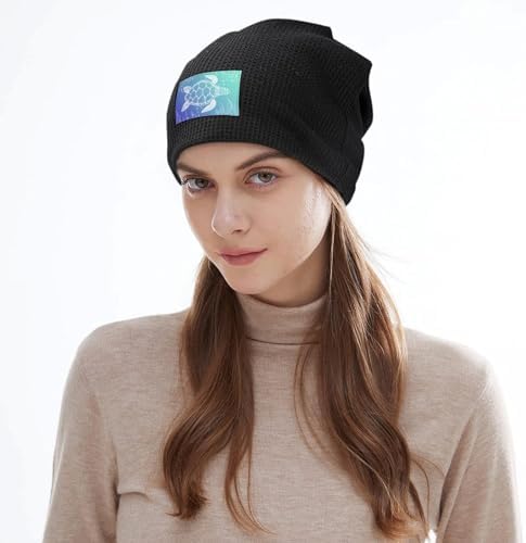 Bttllke Thick Winter Fleece Lined Beanie Hat