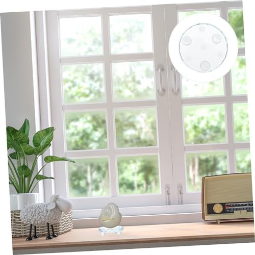 Happyyami Glass Seven-Star Crystal Display Tray for Jewelry Home Decor