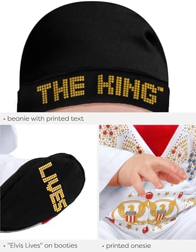 Rubies Baby Boys Elvis Costume Party Supplies Multi Color