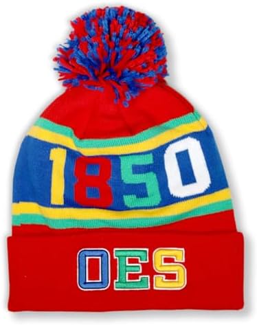 Order of The Eastern Star M52 Beanie Red 1