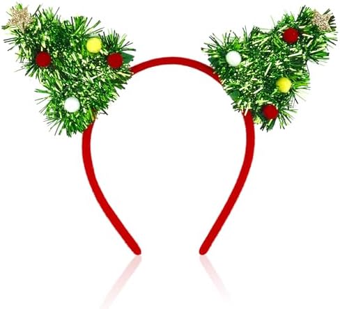 Festive Christmas Headband for Women and Girls