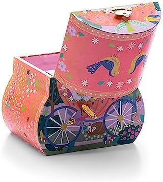 Floss Rock Fairy Tale Carriage Musical Jewelry Box