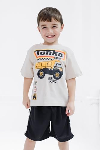Tonka T-Shirt and Mesh Shorts Outfit Set for Boys 2T-7-8