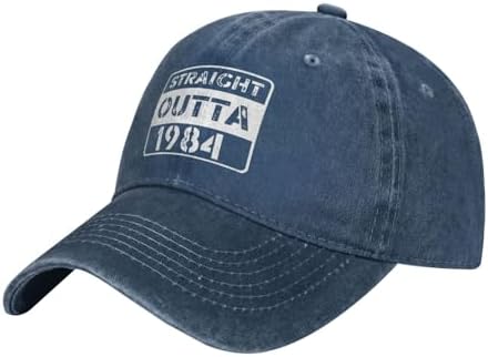 Gifts for Boyfriend Hat Straight Outta 1984 Hat and Funny Travel Hat for Birthday Sports Hats