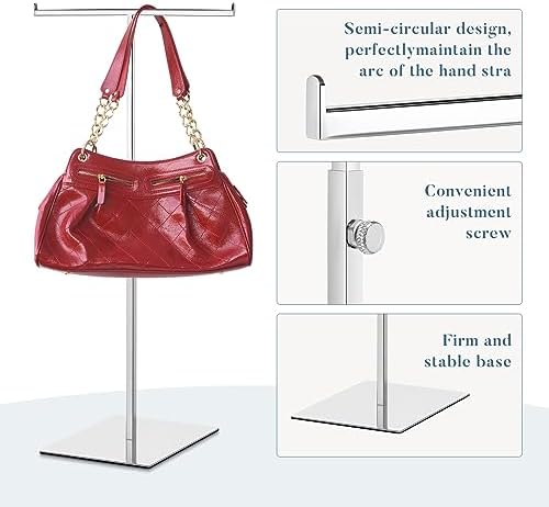 Leinuosen 4 Pcs Adjustable Height Jewelry Display Stand
