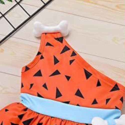 Bam Bum Toddler Girl Caveman Costume Sweatshirt