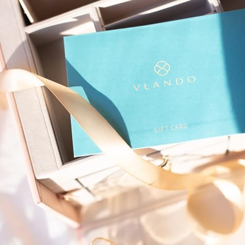 Vlando Jewelry Box Organizer with Mirror and 3 Drawers Pink