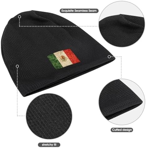 Bttllke Unisex Fleece Lined Winter Beanie Hat 1