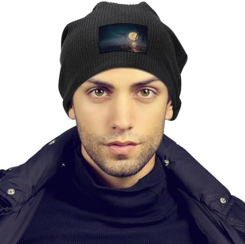 bttllke Unisex Fleece Lined Winter Beanie Hat 1