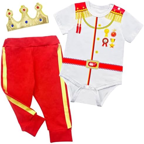 Newborn Baby Prince Costume Set for Halloween