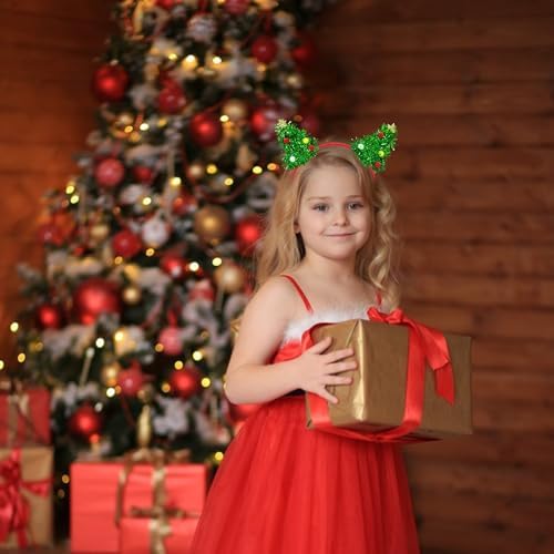 Festive Christmas Headband for Women and Girls
