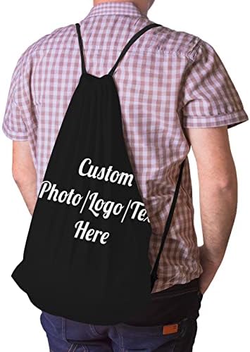 Custom Drawstring Bags With Logo 16x189 Inch Backpack