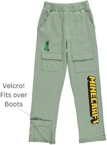 Minecraft Boys T-Shirt and Cargo Sweatpants Set