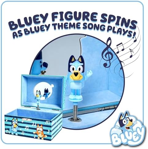 Bluey Jewelry Box Musical Toy for Kids