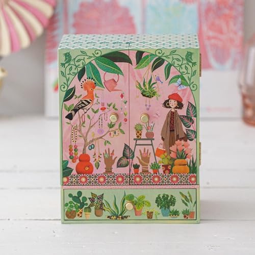DJECO Musical Jewelry Box for Kids - Secret Garden