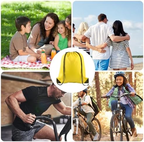 KUUQA 40Pcs Drawstring Backpack Bags Bulk