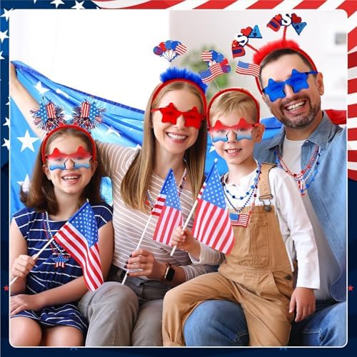 39 PCS Fourth of July Accessory Set for Women