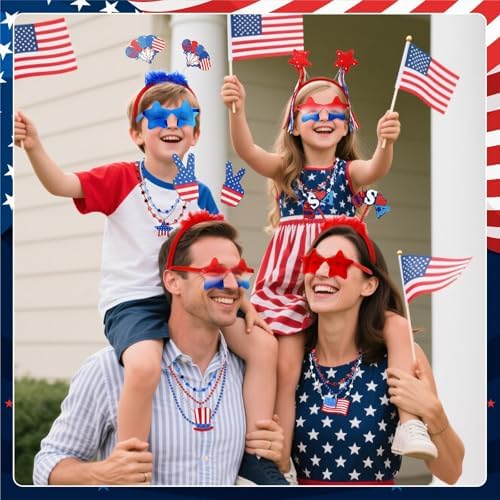 39 PCS Fourth of July Accessory Set for Women