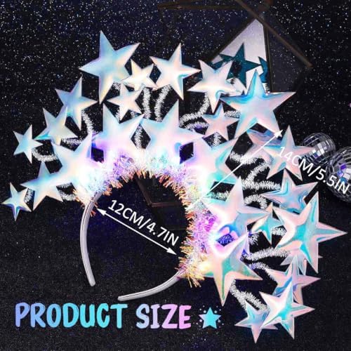 GORTIN LED Star Headband for Women