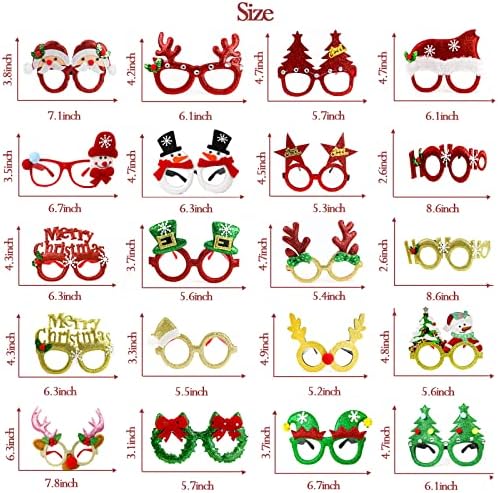 Sparkle Christmas Glasses Frames for Kids