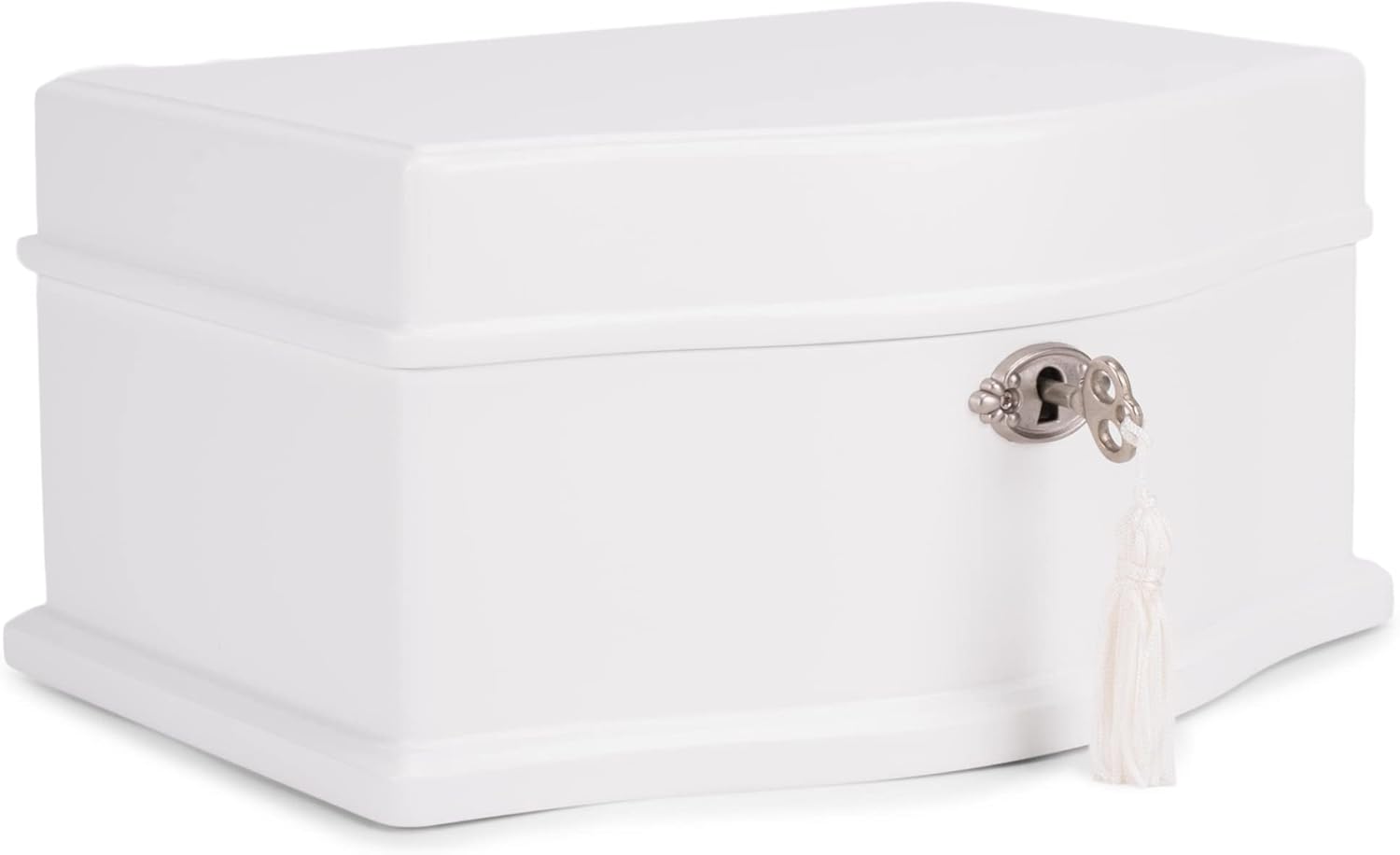 Cottage Garden Musical Jewelry Box 9 Inch Swan Lake