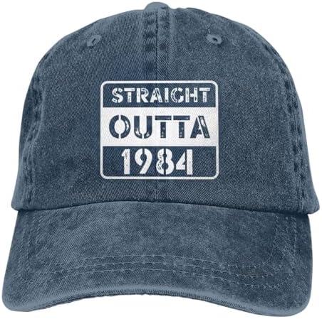 Gifts for Boyfriend Hat Straight Outta 1984 Hat and Funny Travel Hat for Birthday Sports Hats