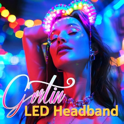 GORTIN LED Star Headband for Women