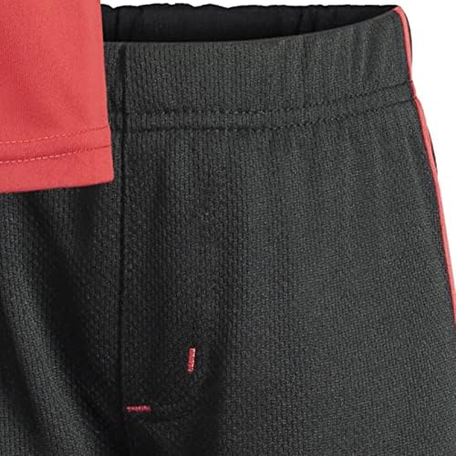 DC Comics Justice League Athletic Pullover T-Shirt and Mesh Shorts for Kids