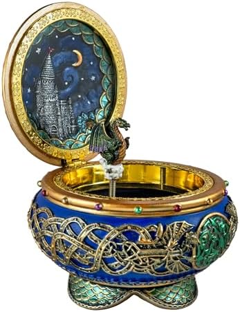 Dragon Hinged Musical Trinket Box by The San Francisco Music Box 1