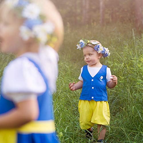 The Tiny Universe Swedish Traditional Baby Dress for Kids