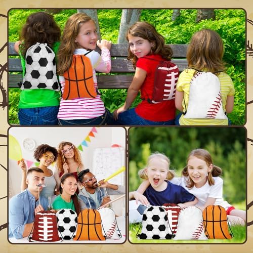 Tanlade 24 Pcs Sport Drawstring Bags