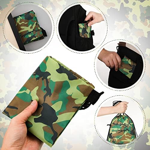 Woanger 24 Pcs Camouflage Drawstring Bags 1181 x 984 Inch