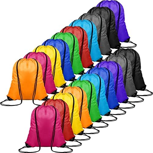 Chumia 120 Piece Drawstring Bag Set 10 Colors