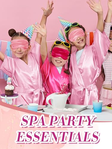 Sintuff 24 Pcs Kids Spa Party Supplies for Girls
