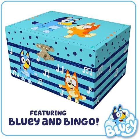 Bluey Jewelry Box Musical Toy for Kids