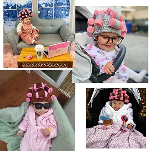 Adolala Newborn Photography Props 4 Piece Set